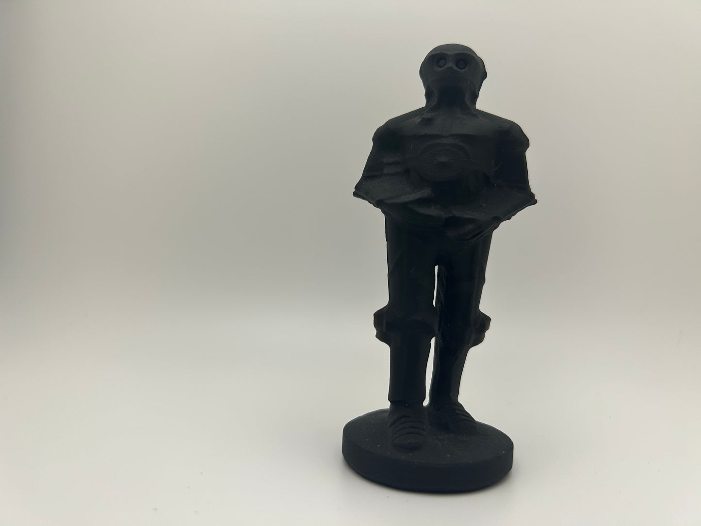 C-3PO Obsidian Carving