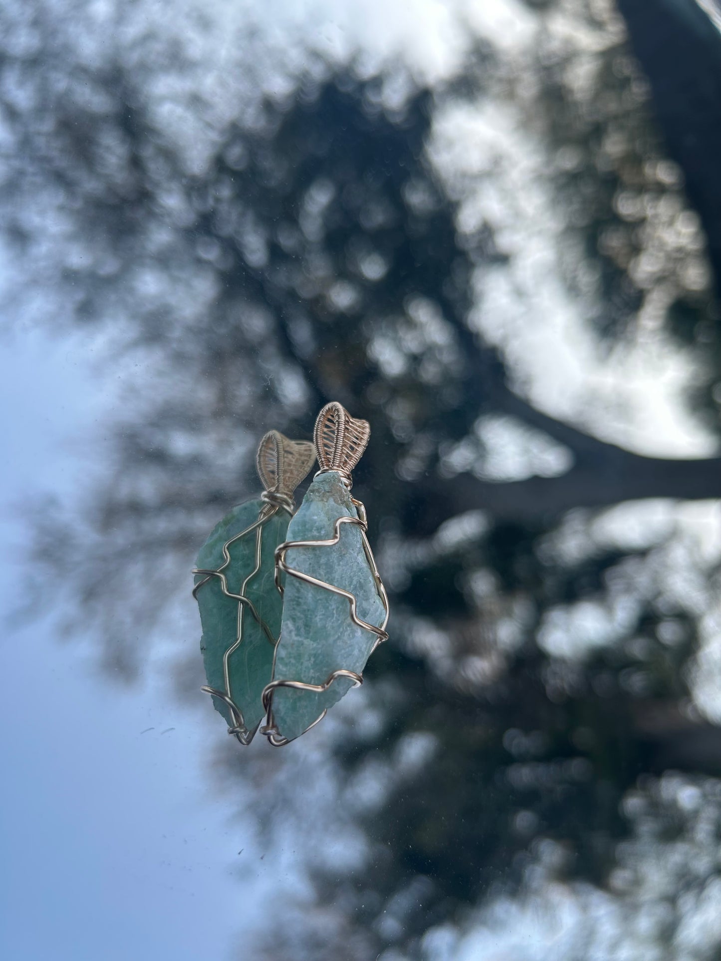 Green Moonstone Pendant