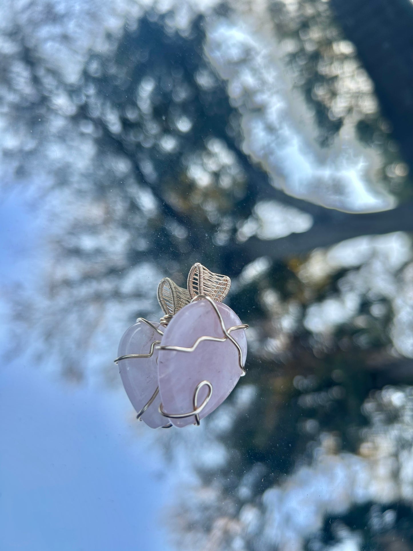 Rose quartz Pendant