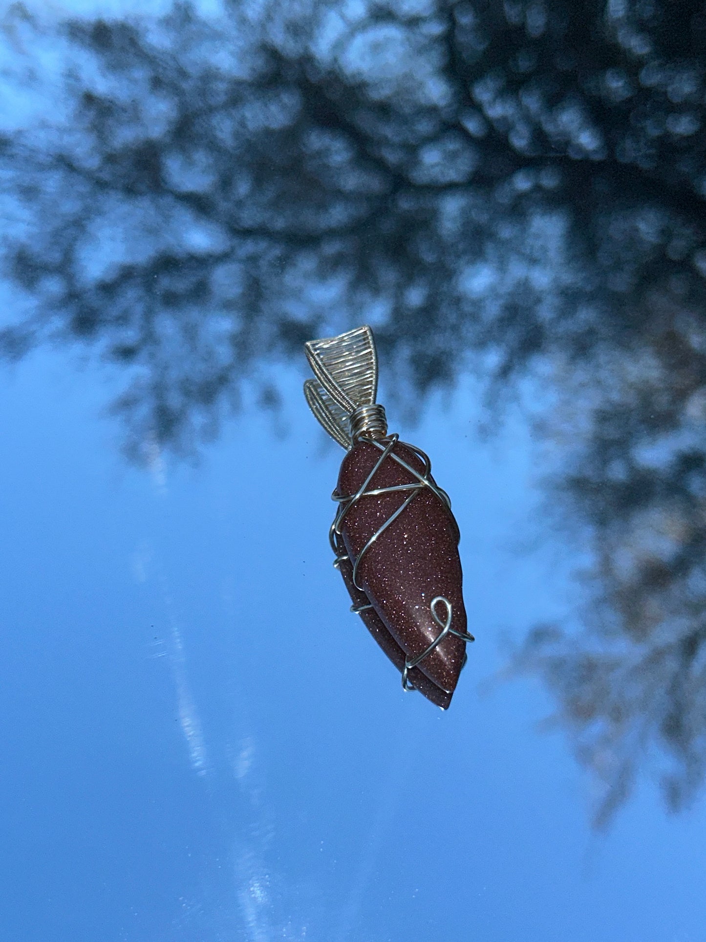 Goldstone Pendant