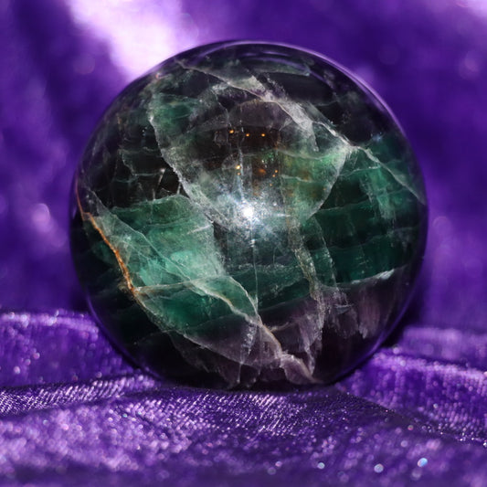 Fluorite sphere