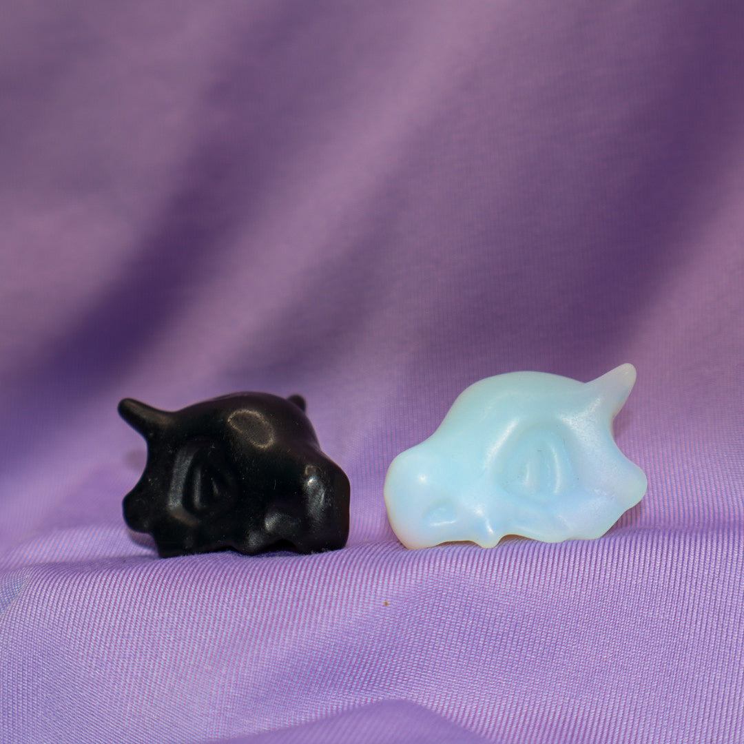 Cubone Head Carving