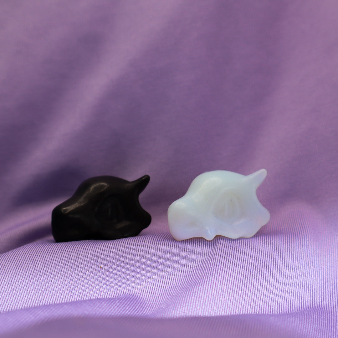 Cubone Head Carving