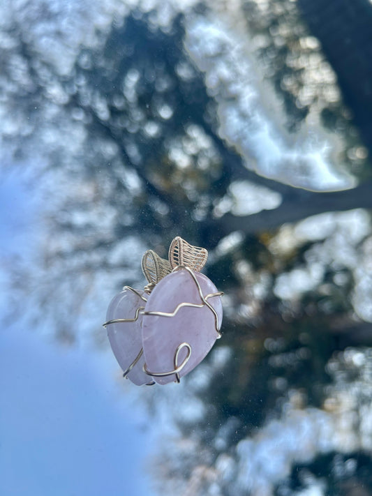 Rose quartz Pendant
