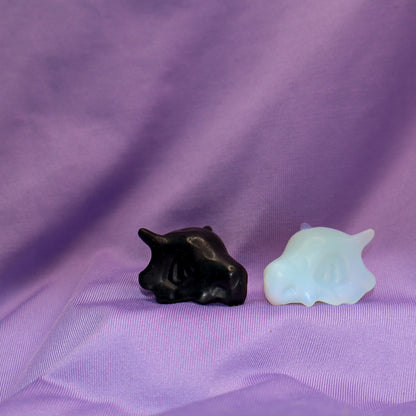 Cubone Head Carving